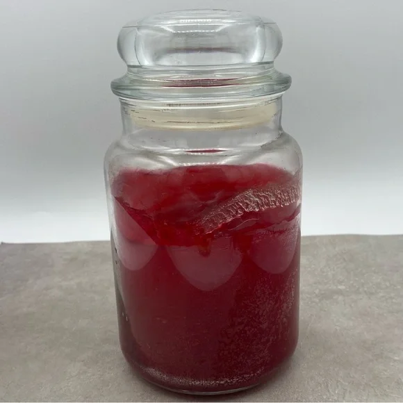 Yankee Candle Red Berry And Cedar 22 Oz Holiday Christmas Partially Used - Picture 5 of 9